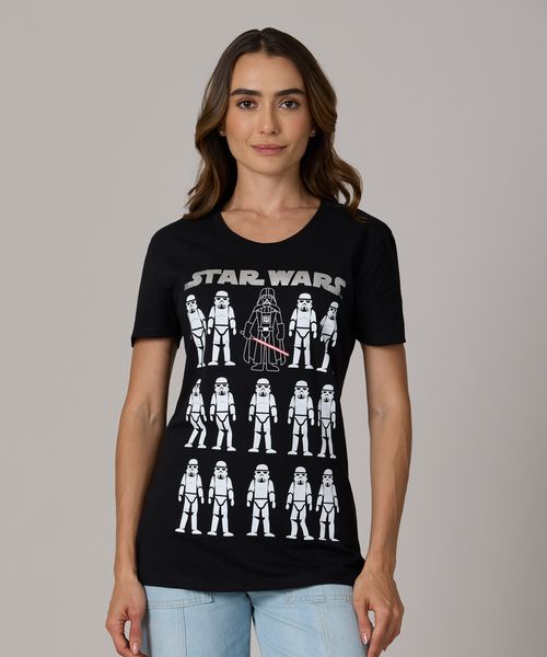 Playera de Licencia Star Wars de  Dama