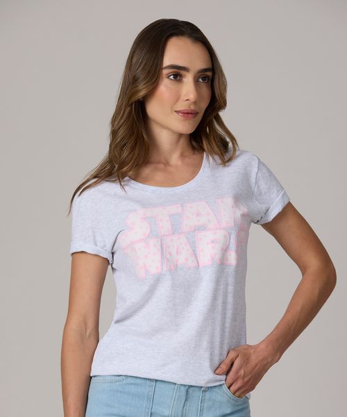 Playera de Licencia Star Wars de  Dama