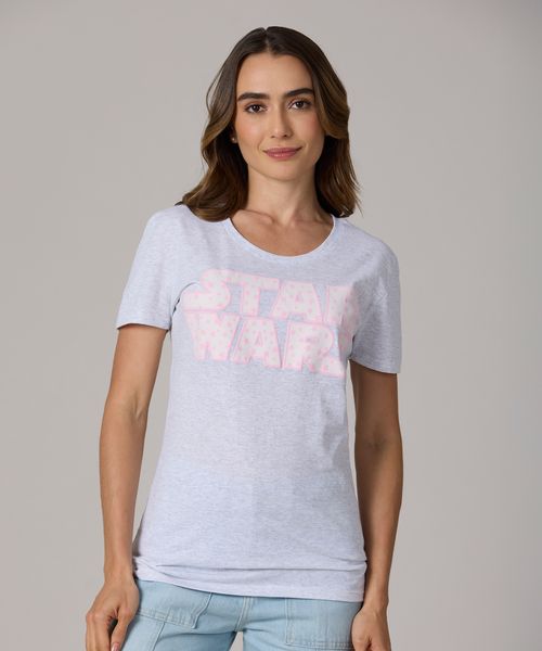 Playera de Licencia Star Wars de  Dama