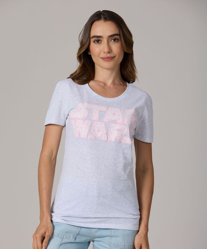 Playera de Licencia Star Wars de  Dama