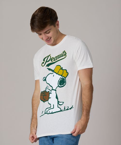 Playera de Licencia Snoopy de  Caballero
