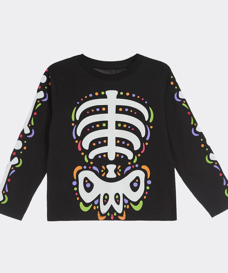 Playera Manga Larga  de  Bebo Años