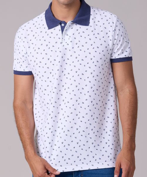 Playera Polo Manga Corta  de  Caballero