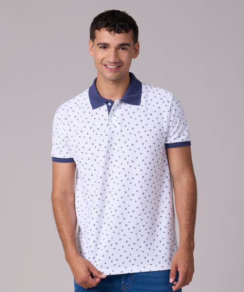 Playera Polo Manga Corta  de  Caballero