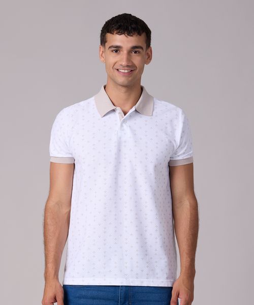 Playera Polo Manga Corta  de  Caballero