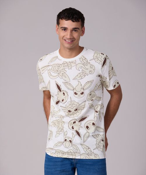 Playera de Licencia Pokemon de  Caballero