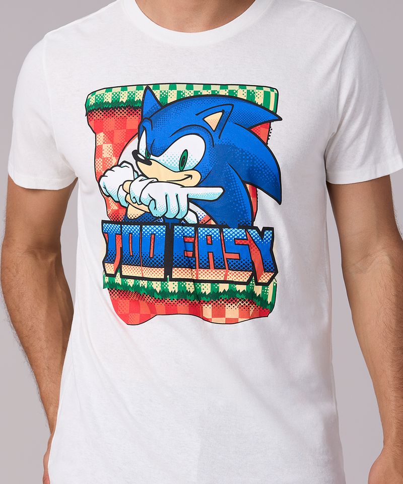 Playera de Licencia Sonic de Caballero