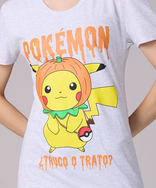 Playera de Licencia Pokemon de  Dama