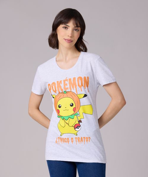 Playera de Licencia Pokemon de  Dama
