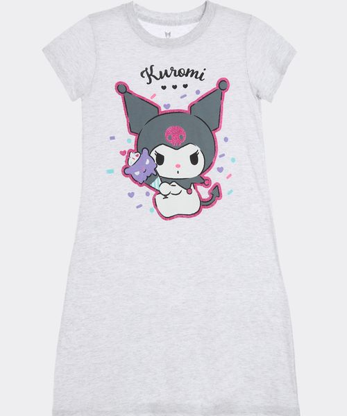 Camisón Manga Corta Kuromi de  Niña Infantil
