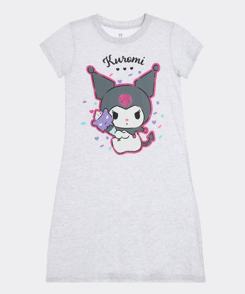 Camisón Manga Corta Kuromi de  Niña Infantil