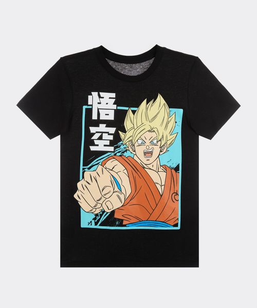 Playera de Licencia Dragon Ball de  Niño Juvenil