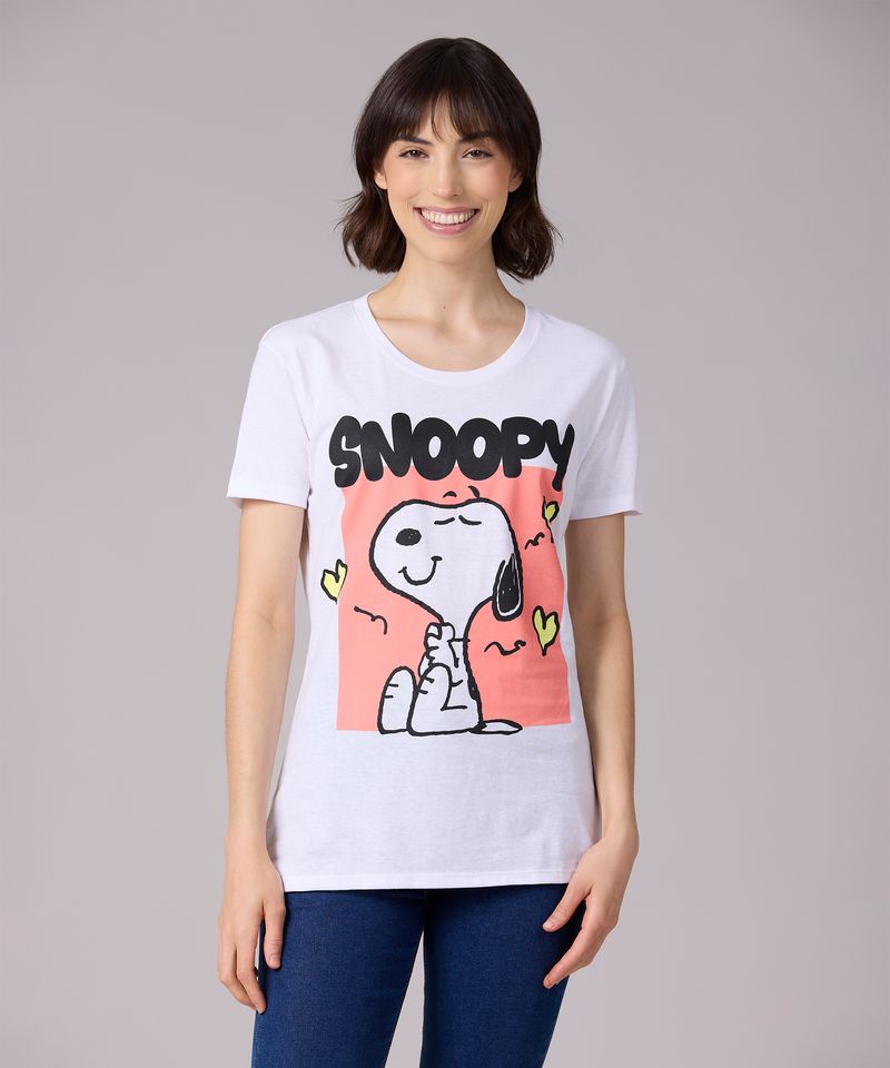 Playera de Licencia Snoopy de Dama