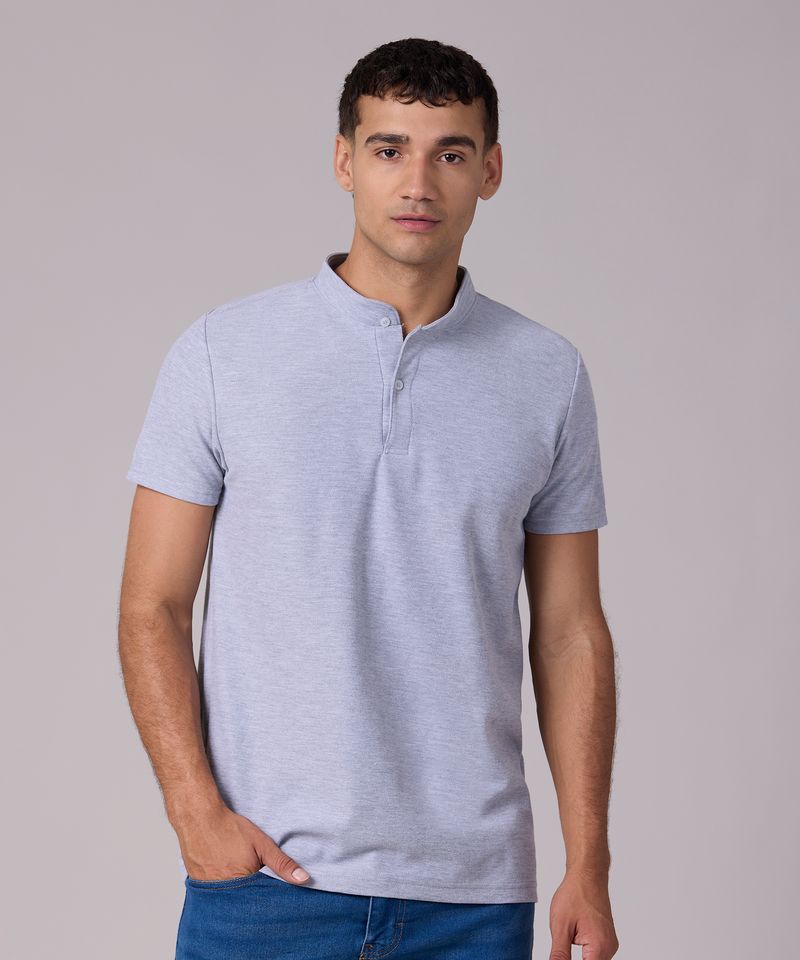Playera Henley de Caballero