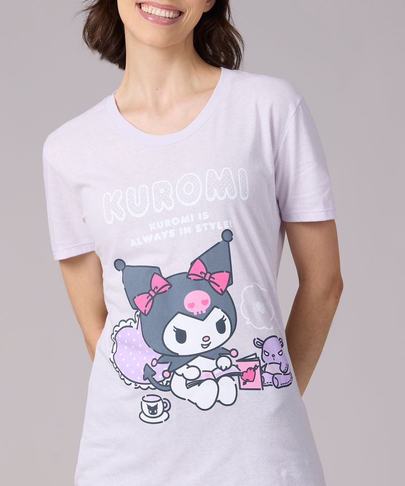 Playera de Licencia Kuromi de Dama