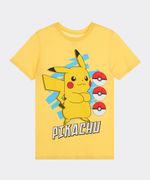 Playera de Licencia Pokemon de Niño Juvenil