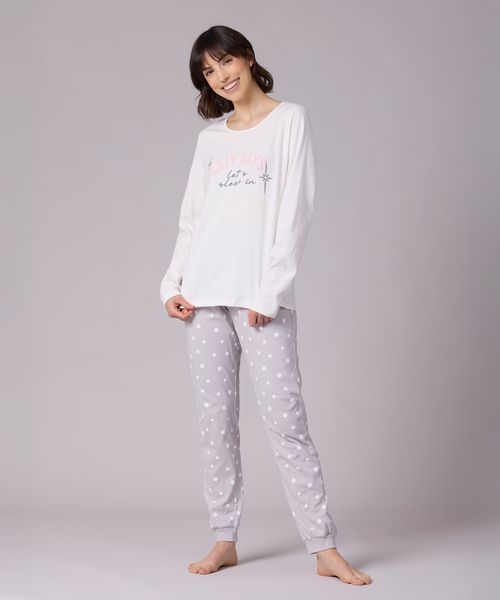 Set Pijama Pantalón y Playera  de  Dama