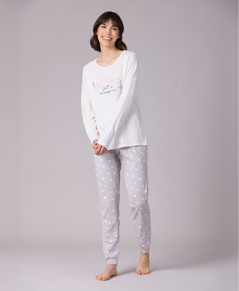 Set Pijama Pantalón y Playera de Dama