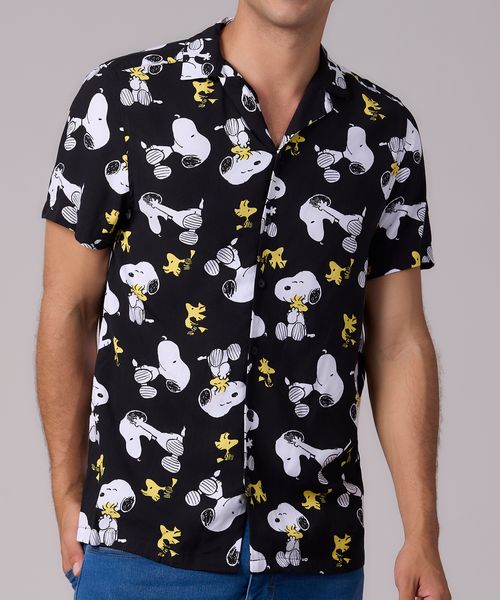 Camisa Manga Corta  de  Caballero