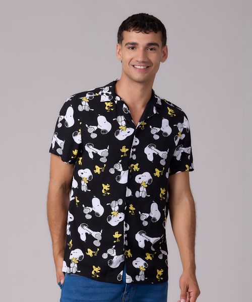Camisa Manga Corta  de  Caballero