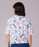 Blusa Manga Corta Snoopy de Dama