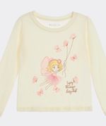 Playera Manga Larga  de  Beba Años