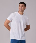 Playera Henley  de  Caballero