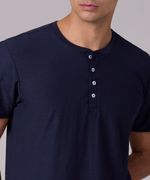 Playera Henley  de  Caballero