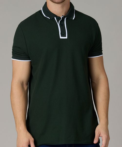 Playera Polo Manga Corta  de  Caballero