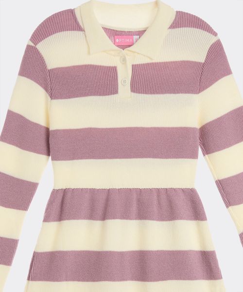 Vestido Manga Larga  de  Niña Infantil