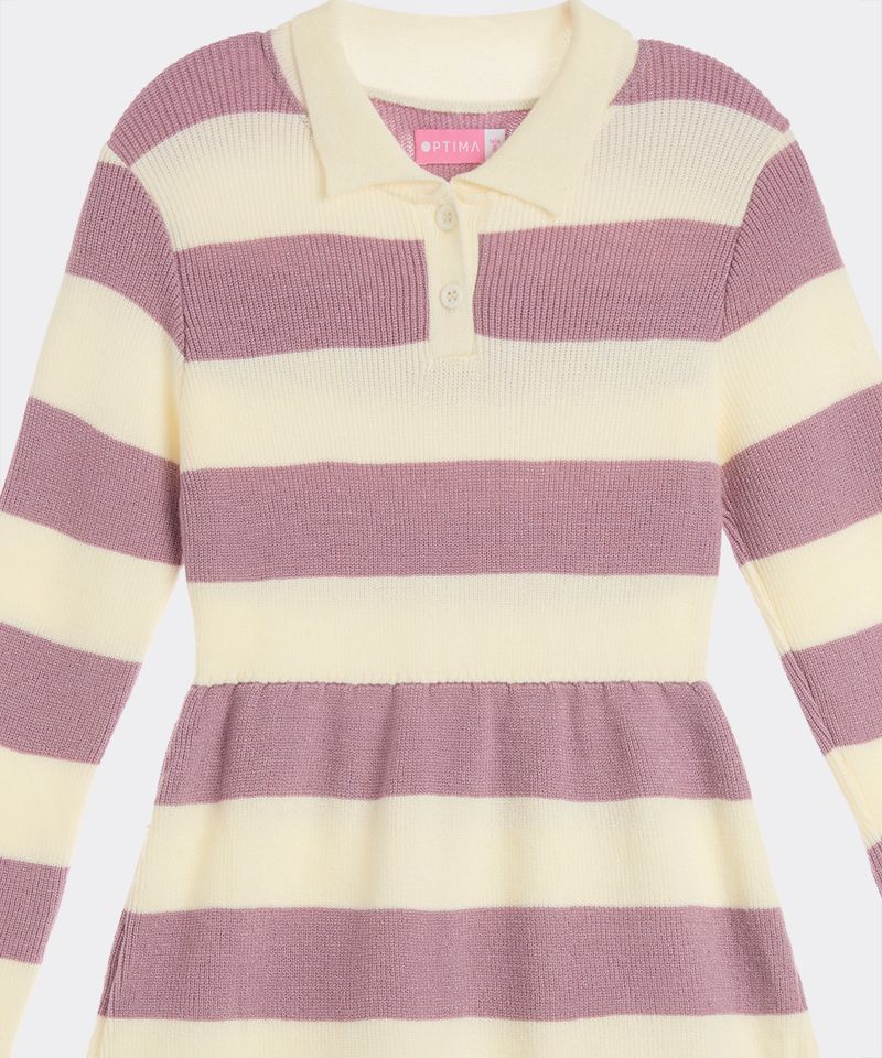 Vestido Manga Larga  de  Niña Infantil