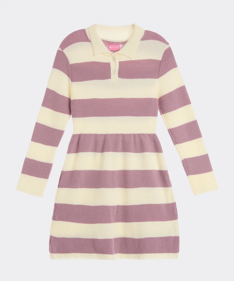 Vestido Manga Larga  de  Niña Infantil