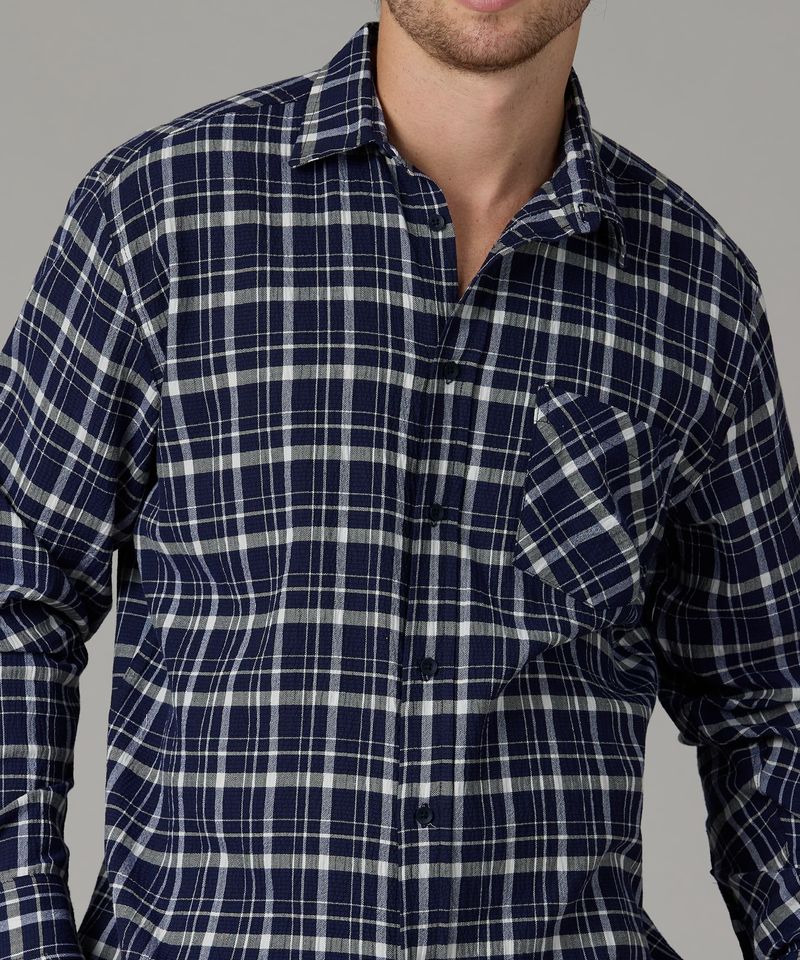 Camisa Manga Larga  de  Caballero