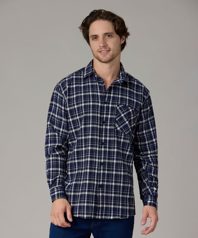 Camisa Manga Larga  de  Caballero