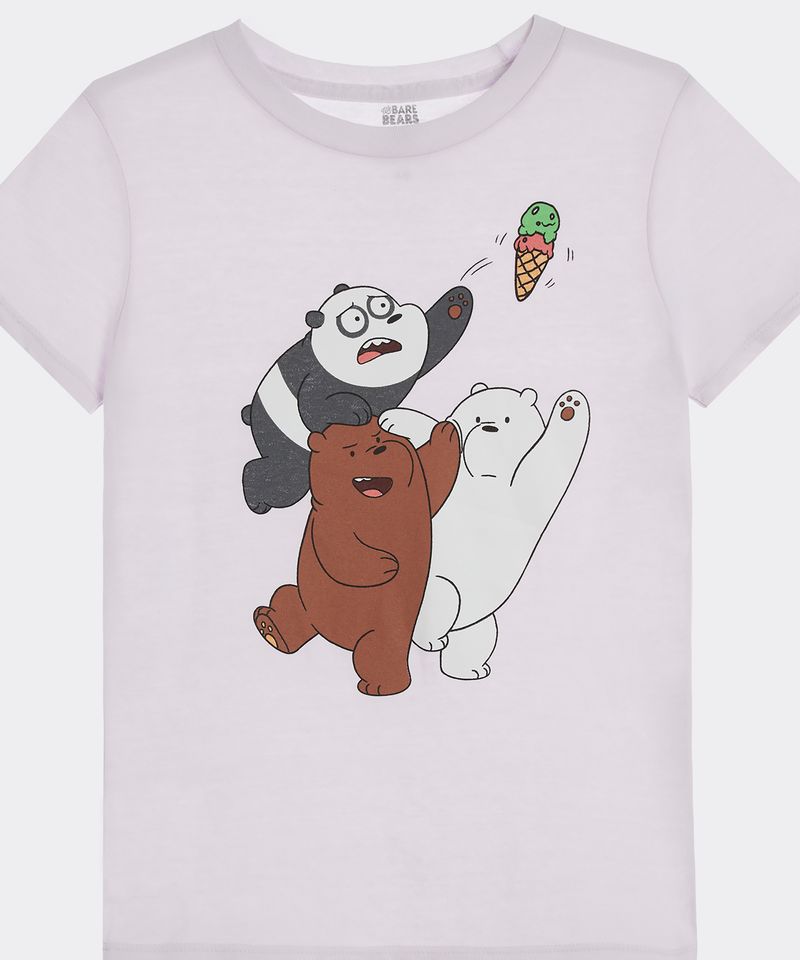 Playera de Licencia We Bare Bears de  Niña Infantil