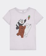 Playera de Licencia We Bare Bears de  Niña Infantil