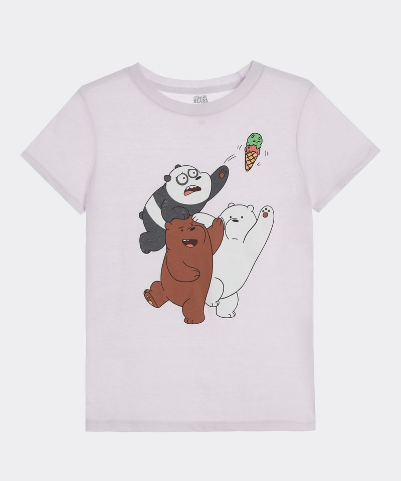 Playera de Licencia We Bare Bears de  Niña Infantil