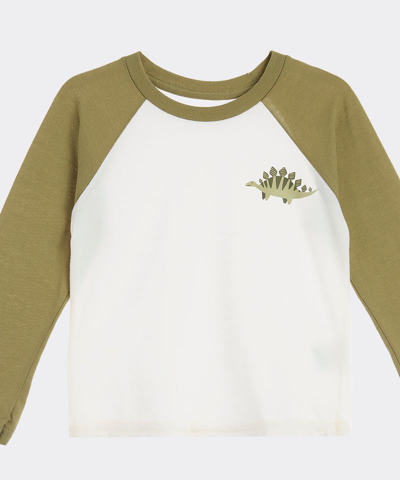Playera Manga Larga  de  Bebo Años