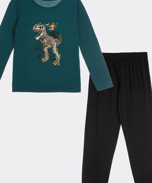 Set Pijama Pantalón y Playera  de  Niño Infantil