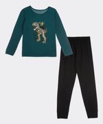 Set Pijama Pantalón y Playera  de  Niño Infantil