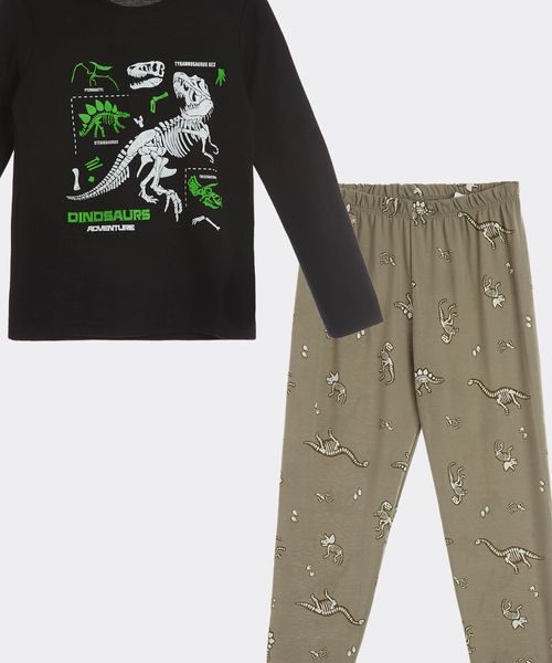 Set Pijama Pantalón y Playera  de  Niño Infantil