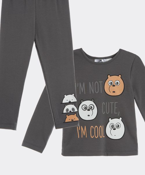 Set Pijama Pantalón y Playera We Bare Bears de  Bebo Años