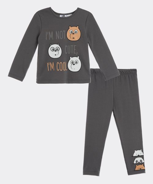 Set Pijama Pantalón y Playera We Bare Bears de  Bebo Años