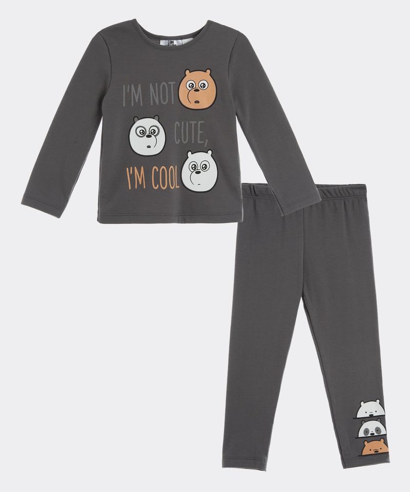 Set Pijama Pantalón y Playera We Bare Bears de  Bebo Años