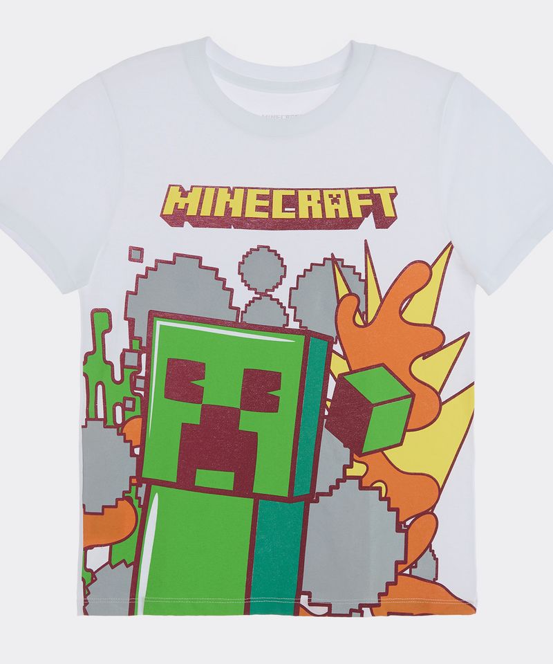 Playera de Licencia Minecraft de  Niño Infantil