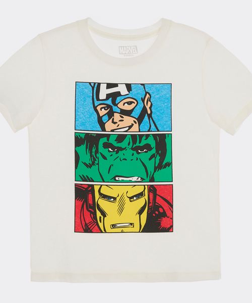 Playera de Licencia Marvel de  Niño Infantil