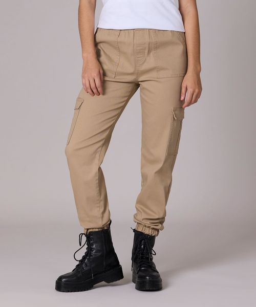 Jogger de Gabardina  de  Dama