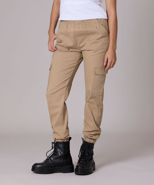 Jogger de Gabardina  de  Dama