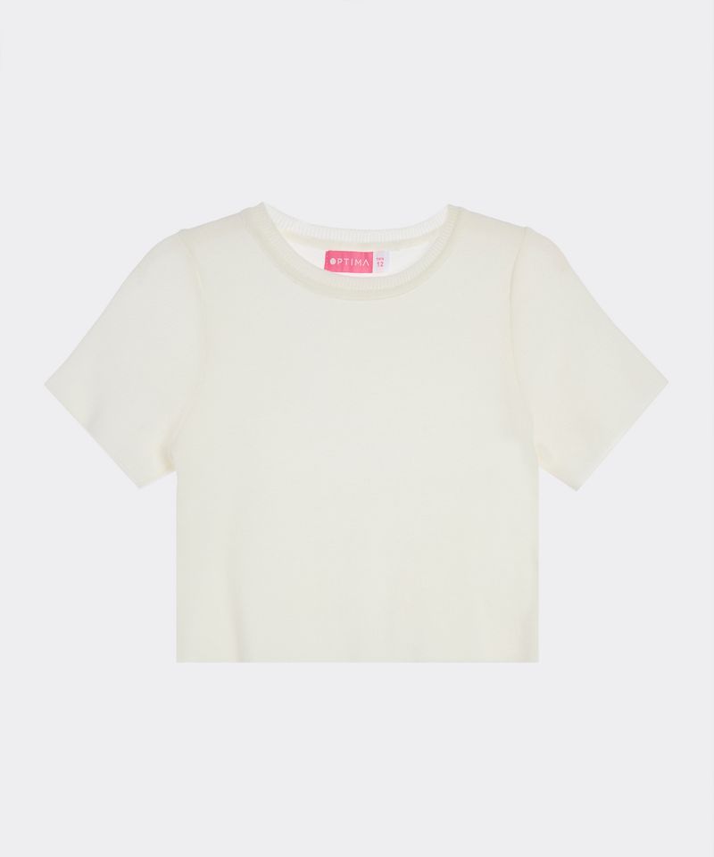 Suéter Manga Corta de Niña Juvenil