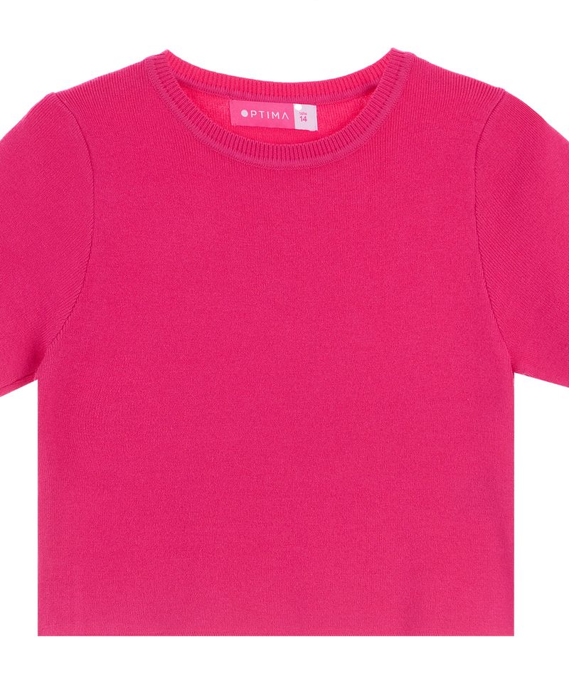 Suéter Manga Corta de Niña Juvenil